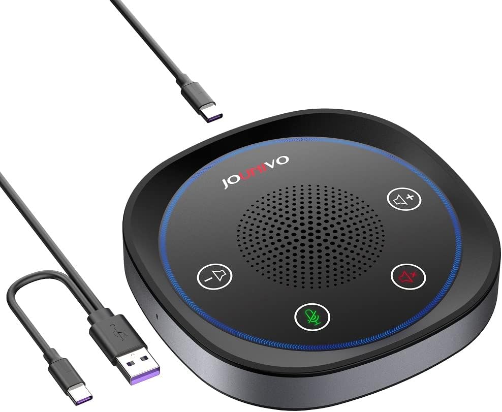 Omnidirectional USB Speakerphone with Microphone, Pack of 2 U4821