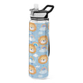 32oz Clear Triton Sports Water Bottle with Straw Q89888