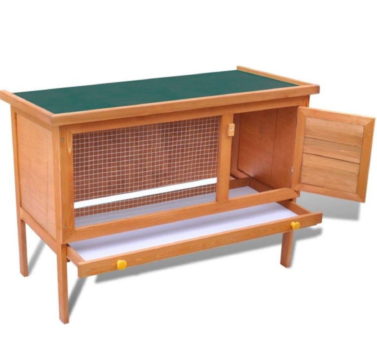 Wooden Rabbit Hutch Pet Cage T70354