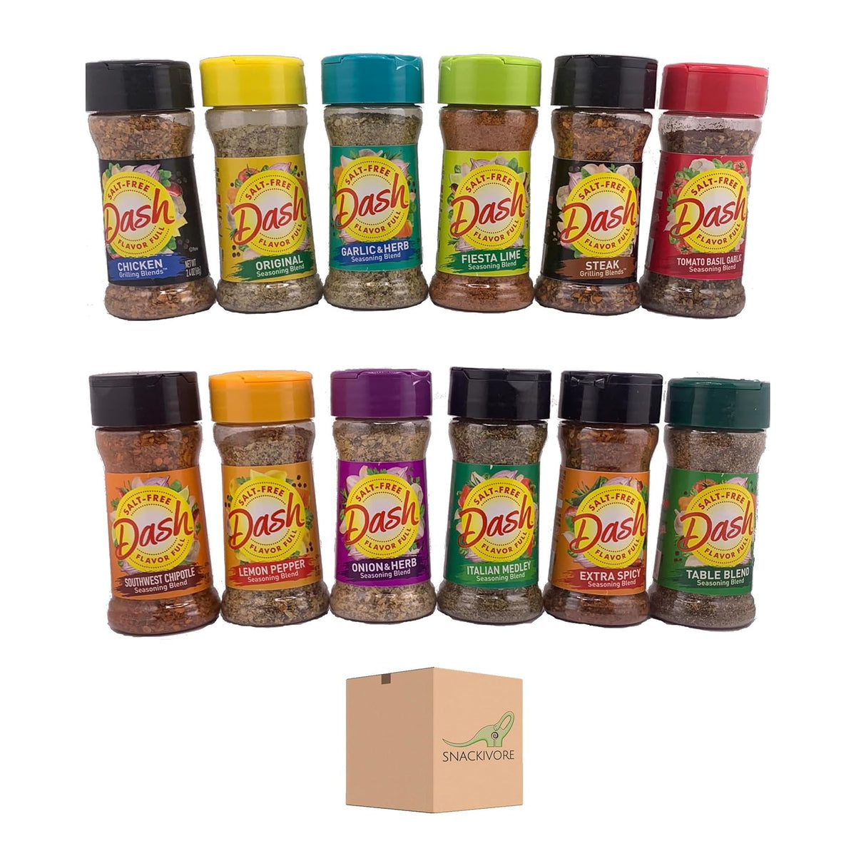 Seasoning Salt Free Variety 12 Pack E610119