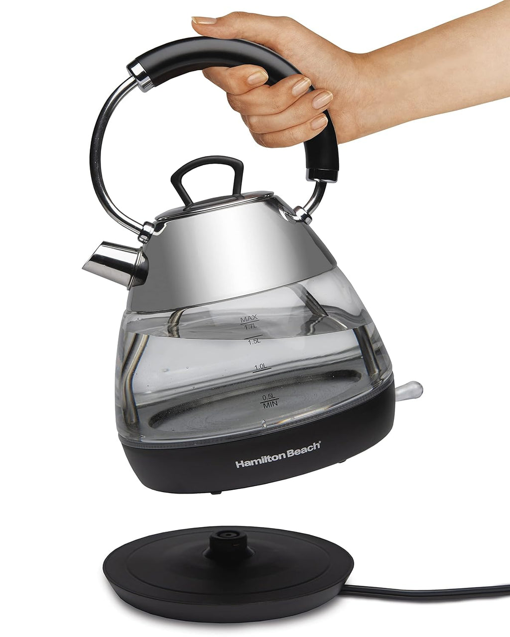Glass Kettle A4591