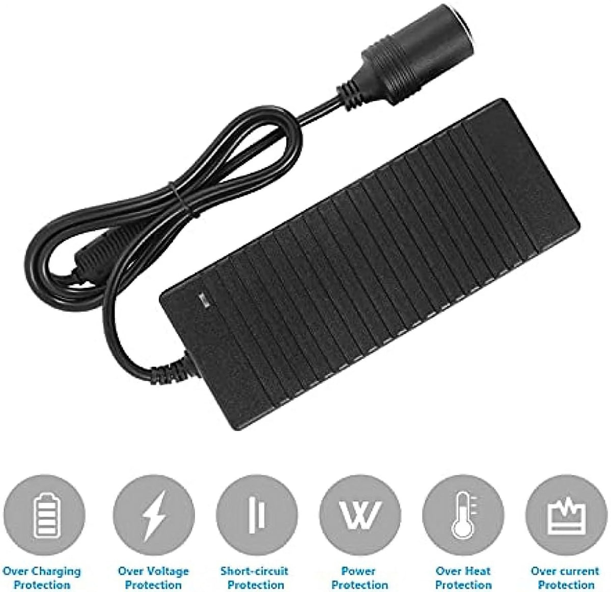AC-DC Converter AC-100V/240V to DC-12V 10A 120W Car Cigarette Lighter Socket Power Adapter L4063