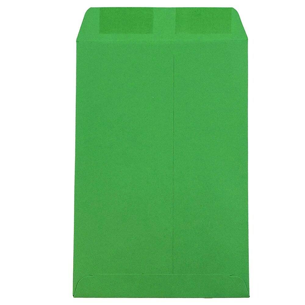 Open End Catalog Envelope, 6 x 9.5, Green, 250/Pack Z5129