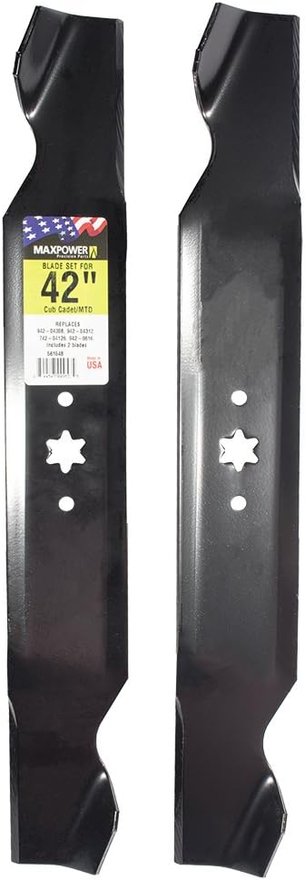 2-Blade Set for 42 Inch Cut Pack of 2 B156980