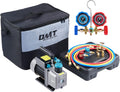 3 Way AC Gauges with 3.5cfm Vacuum Pump B31821