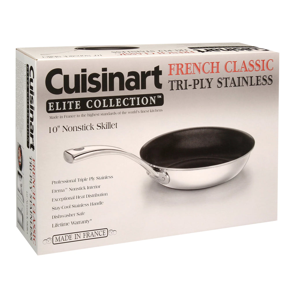 10" Tri-Ply Stainless Steel Non-Stick Fry Pan U976