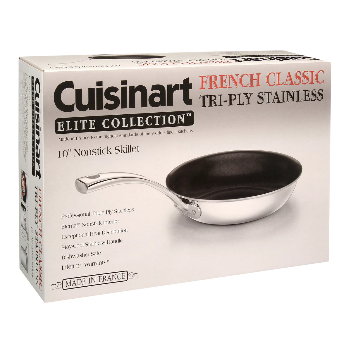 10" Tri-Ply Stainless Steel Non-Stick Fry Pan U976