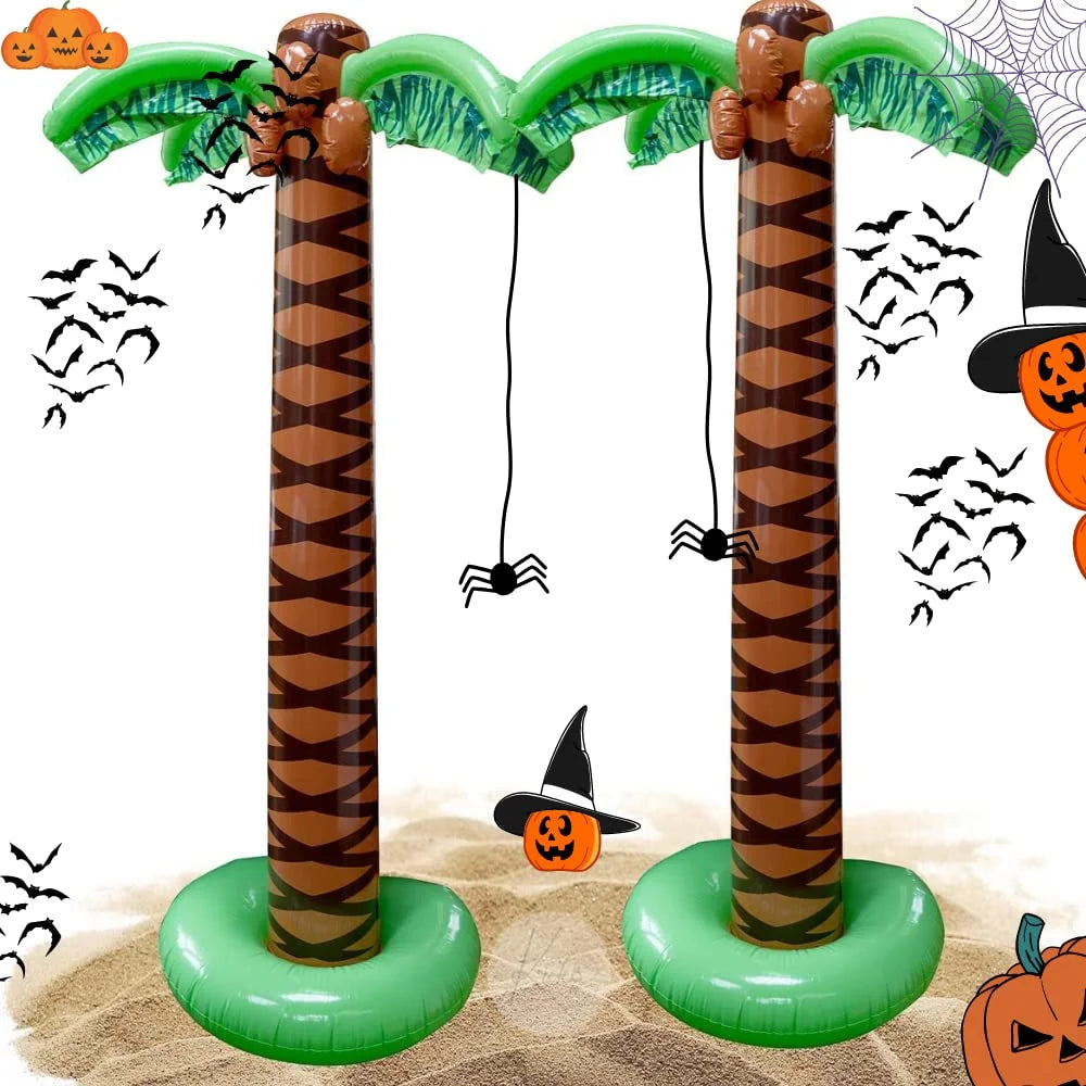 Giant Inflatable Palm Tree, 2 Pack F860