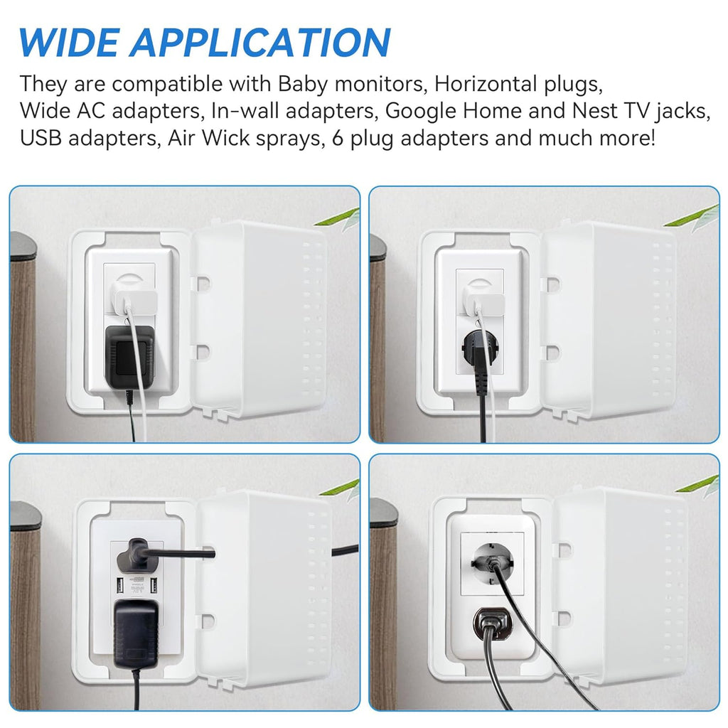2Pack Extra Large Outlet Covers Box U789