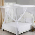 4-Post Hanging Sheer Mosquito Bed Canopy C809