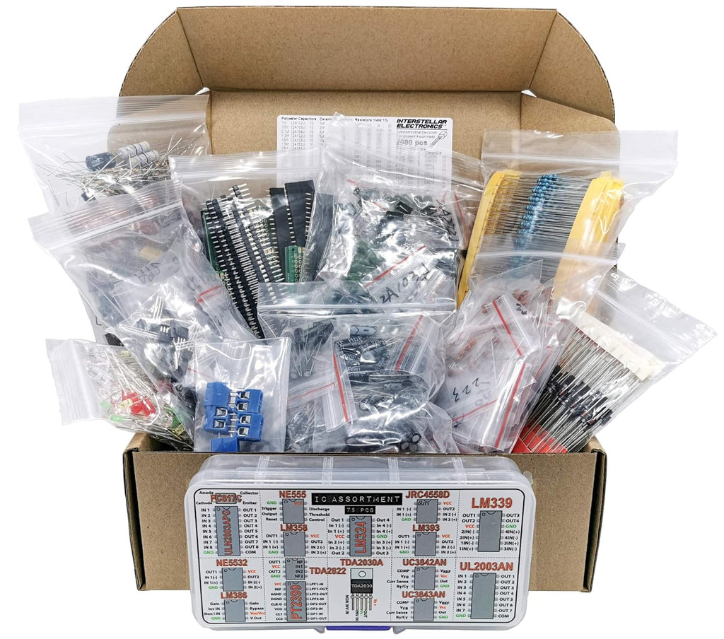 2000 pcs Electronics Components Assortment Kit Q28792