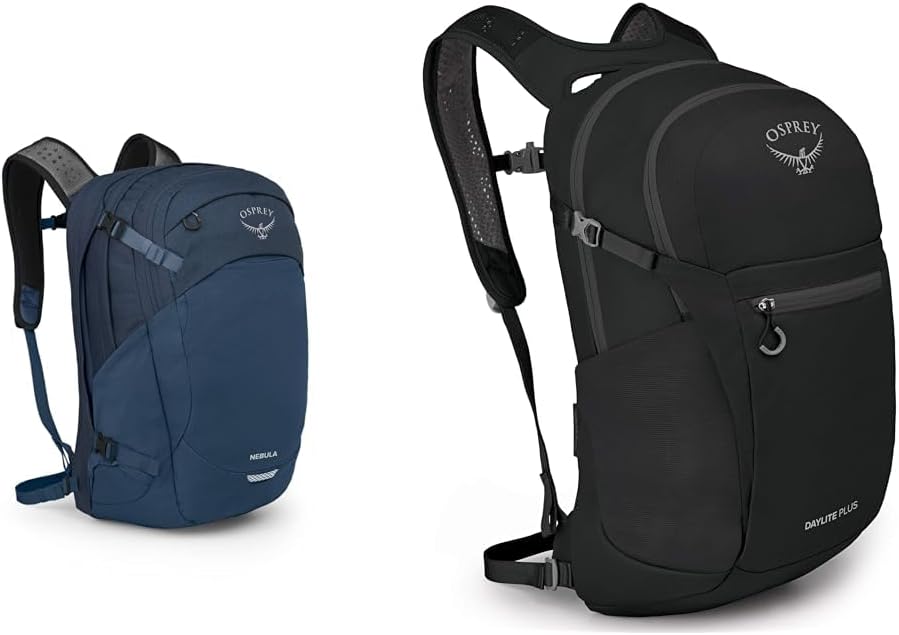 Atlas Blue Black Commuter Backpack 2-Pack A978