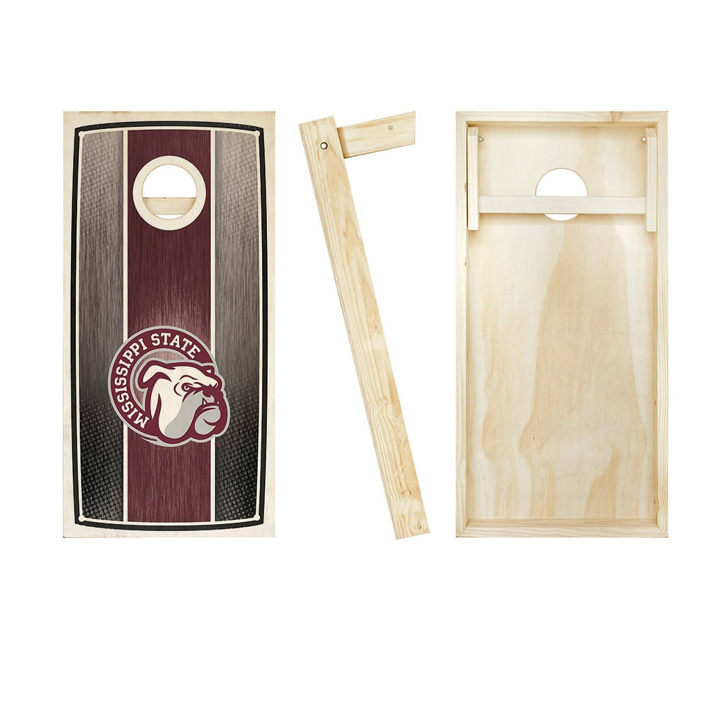 Cornhole Set with 8 Team Logo Bags and 2x4 Boards O985