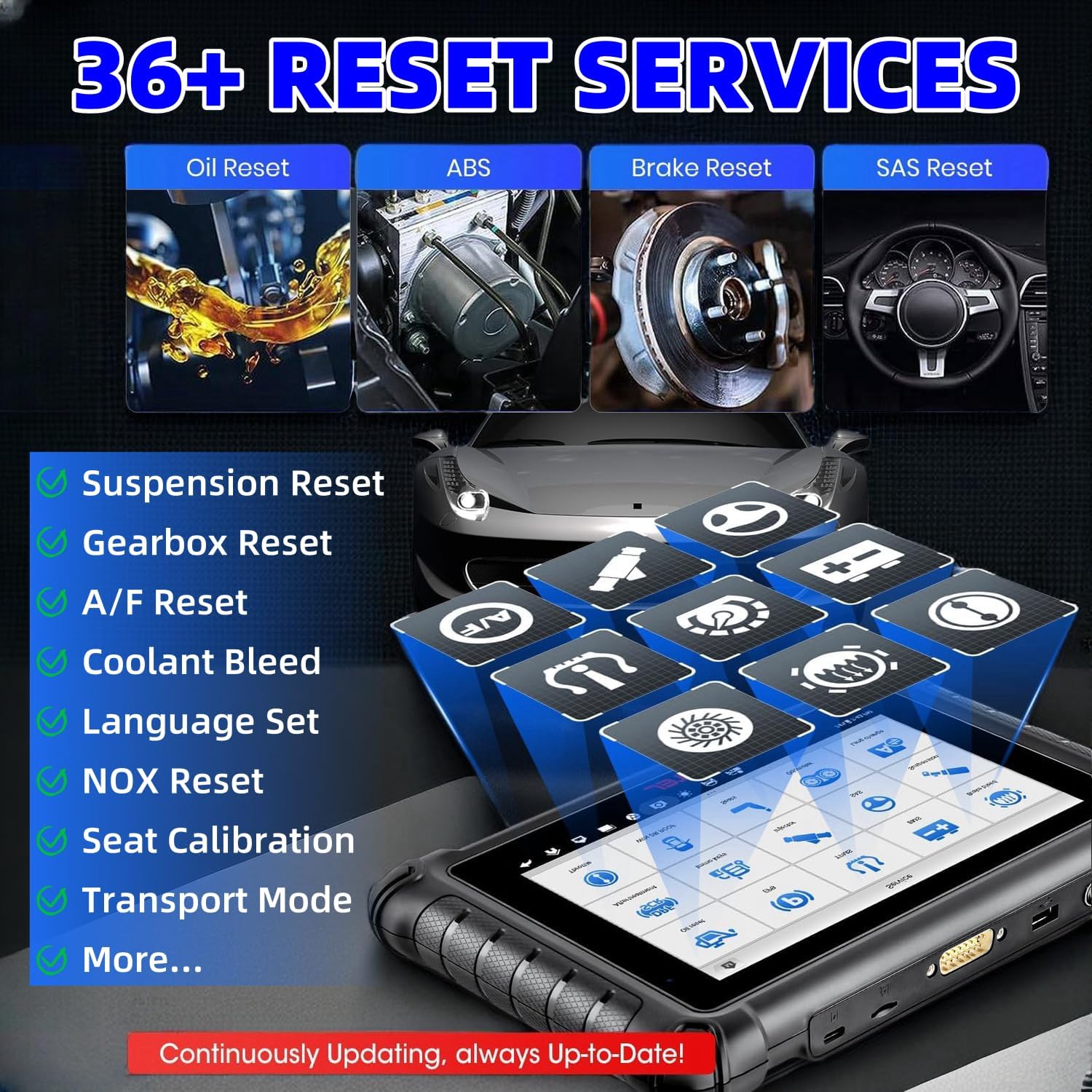 All System Diagnostic Scanner with TPMS Programming P29051