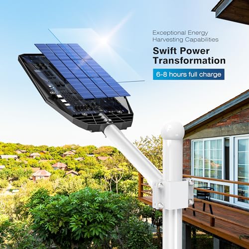 2400W Solar Street Lights Outdoor Waterproof 7000K LED B14709