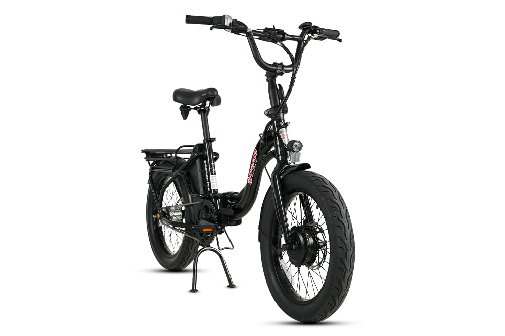 500W Lightweight Folding Ebike with 20'' x 3.0'' Tire S245704