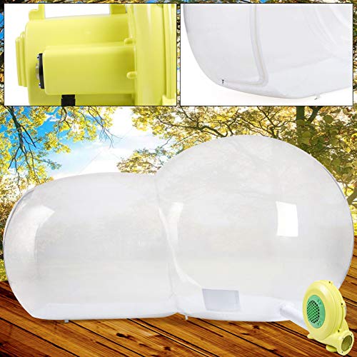 6.6ft Inflatable Clear Dome Bubble Tent with Air Blower E5182
