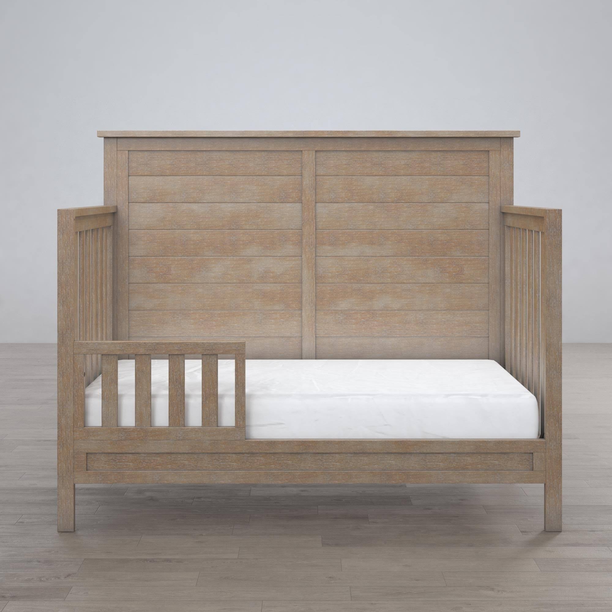 Rustic Grey 5-in-1 Convertible Crib F986932