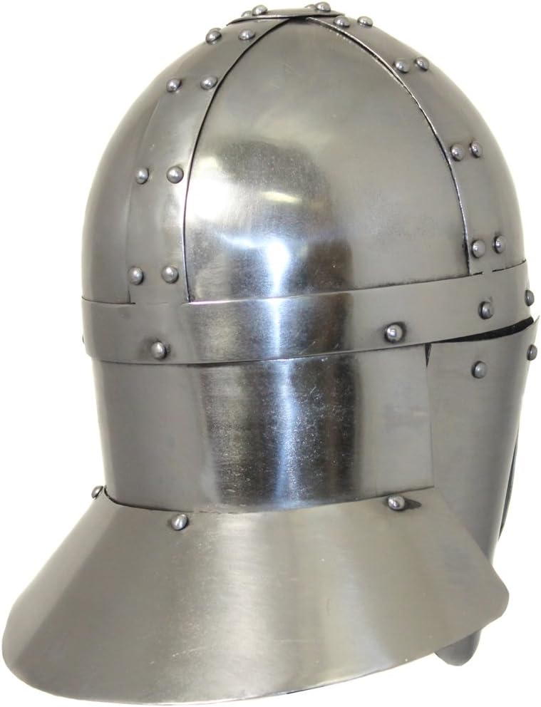 Silver Pack of 2 Ceremonial Helmet S529