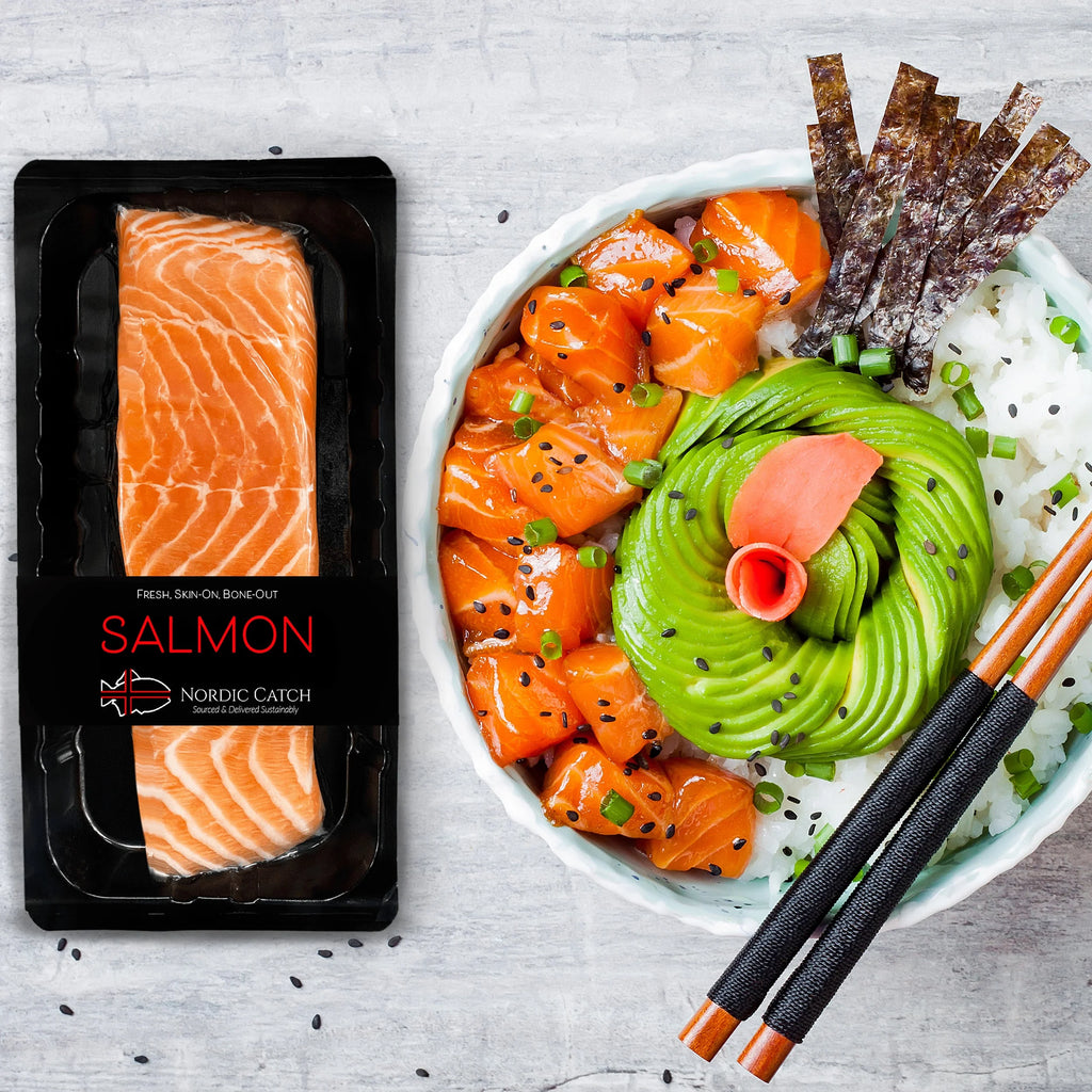 Sashimi Grade Salmon Fillet 10.6oz O525