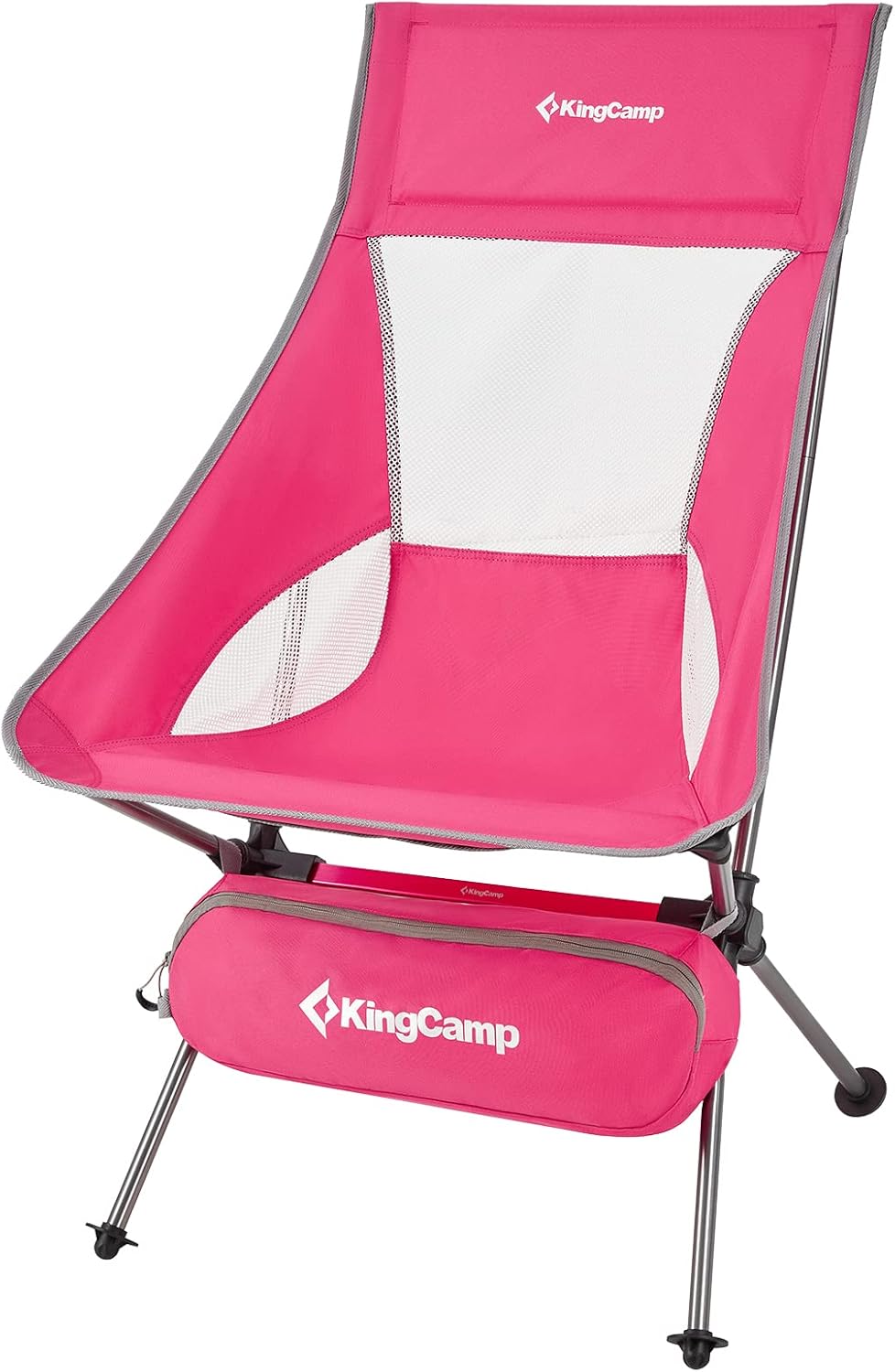 Ultralight High Back Folding Camping Chair with Armrest, 2 Pack, Carry Bag V839523