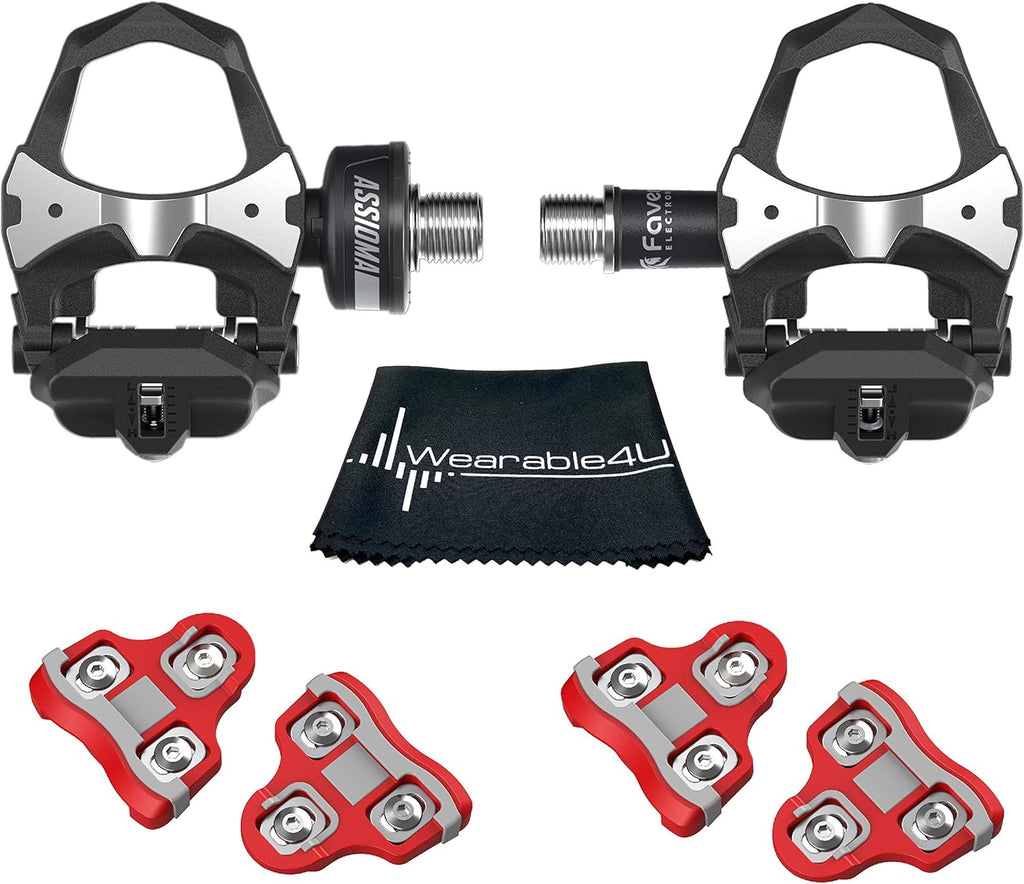 Cycling Power Meter with Extra Cleats and Cleaning Cloth A5009