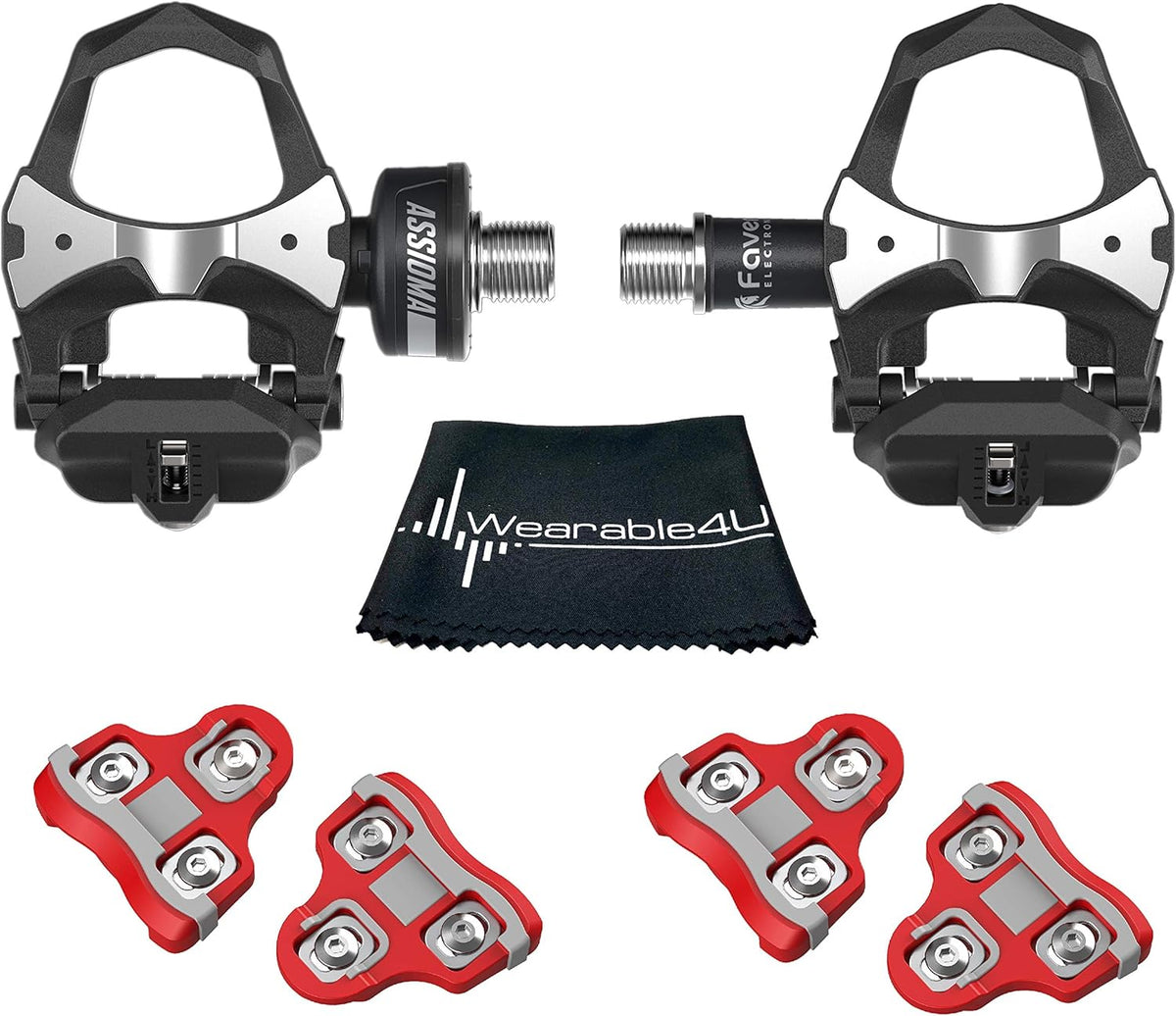 Cycling Power Meter with Extra Cleats and Cleaning Cloth A5009