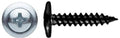 8 x 1 2 Phillips Truss Head Screw Black Phosphate Bulk Box 35 lbs C93296