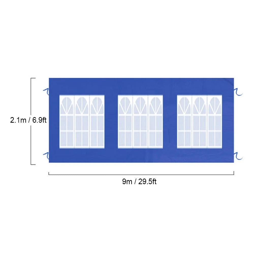 Tent Sidewall Waterproof UV Resistant Curtain K395118