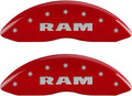 Caliper Cover with Red Powder Coat Finish, Set of 4 I66272