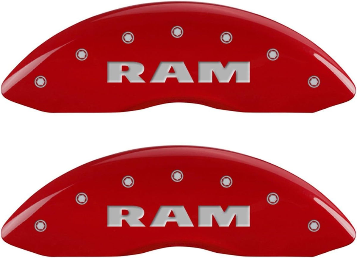 Caliper Cover with Red Powder Coat Finish, Set of 4 I66272