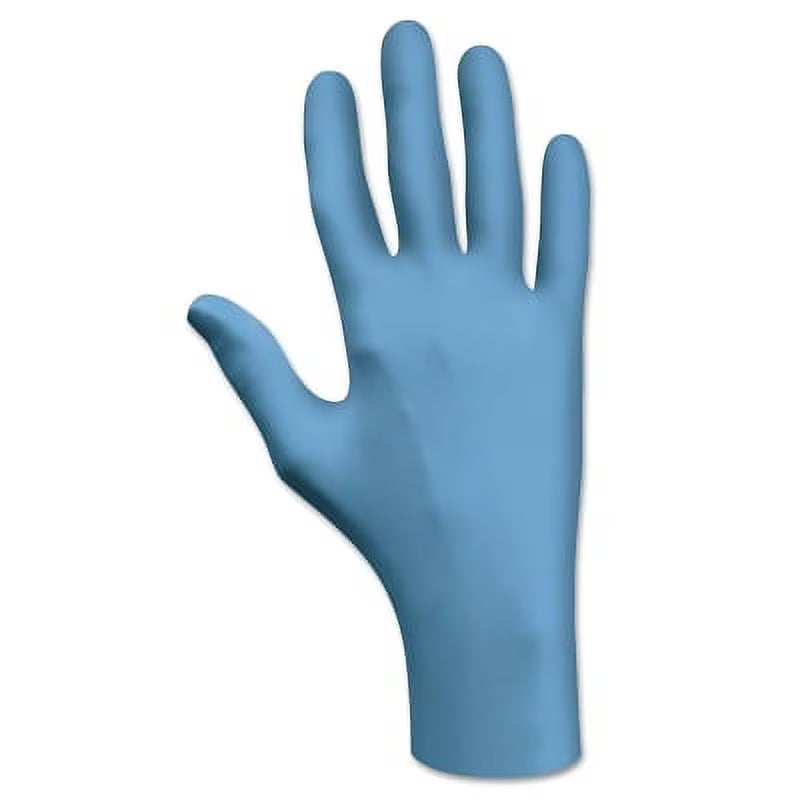 Nitrile Disposable Gloves, Powder Free, X-Large, Blue, 4 Mil, Bundle of 2 Dispensers C3981