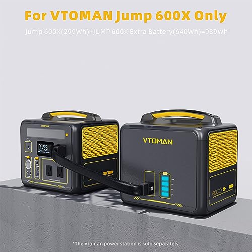 Portable Power Station with 600W AC Outlets X688299