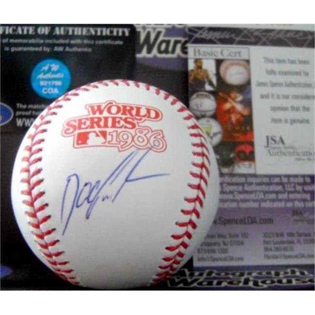 Dwight Gooden Autographed New York Mets 1986 World Series Baseball B87496