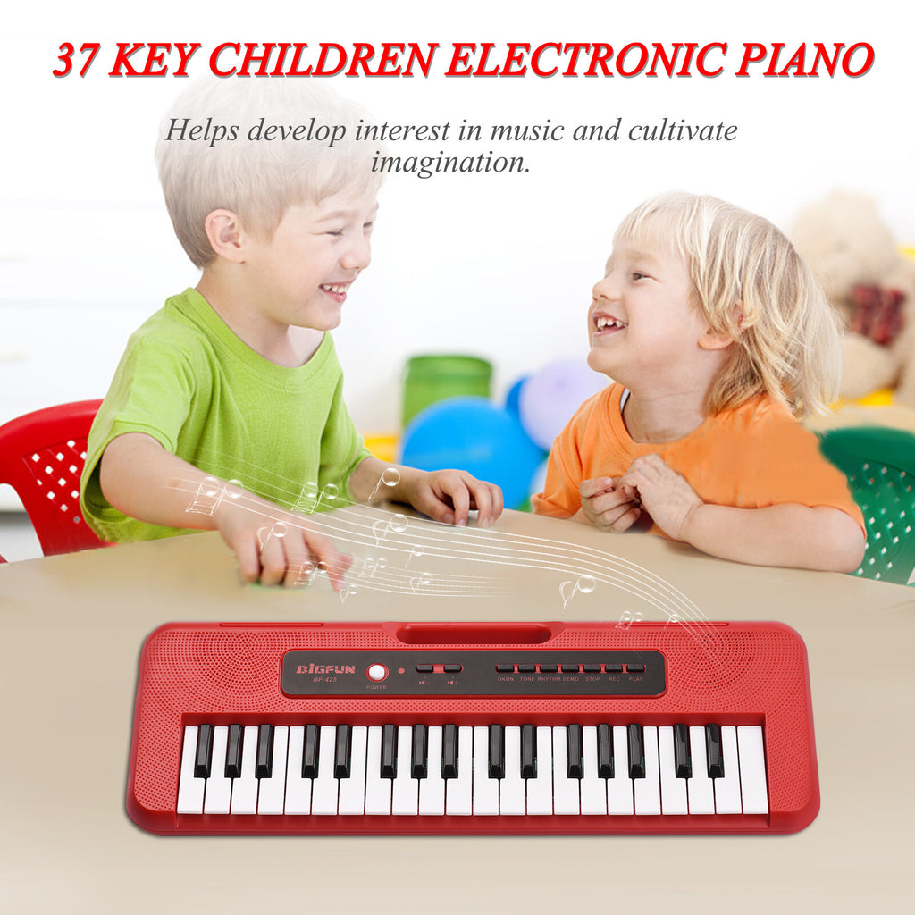 37 Key Children Electronic Piano with Mini Microphone A16196