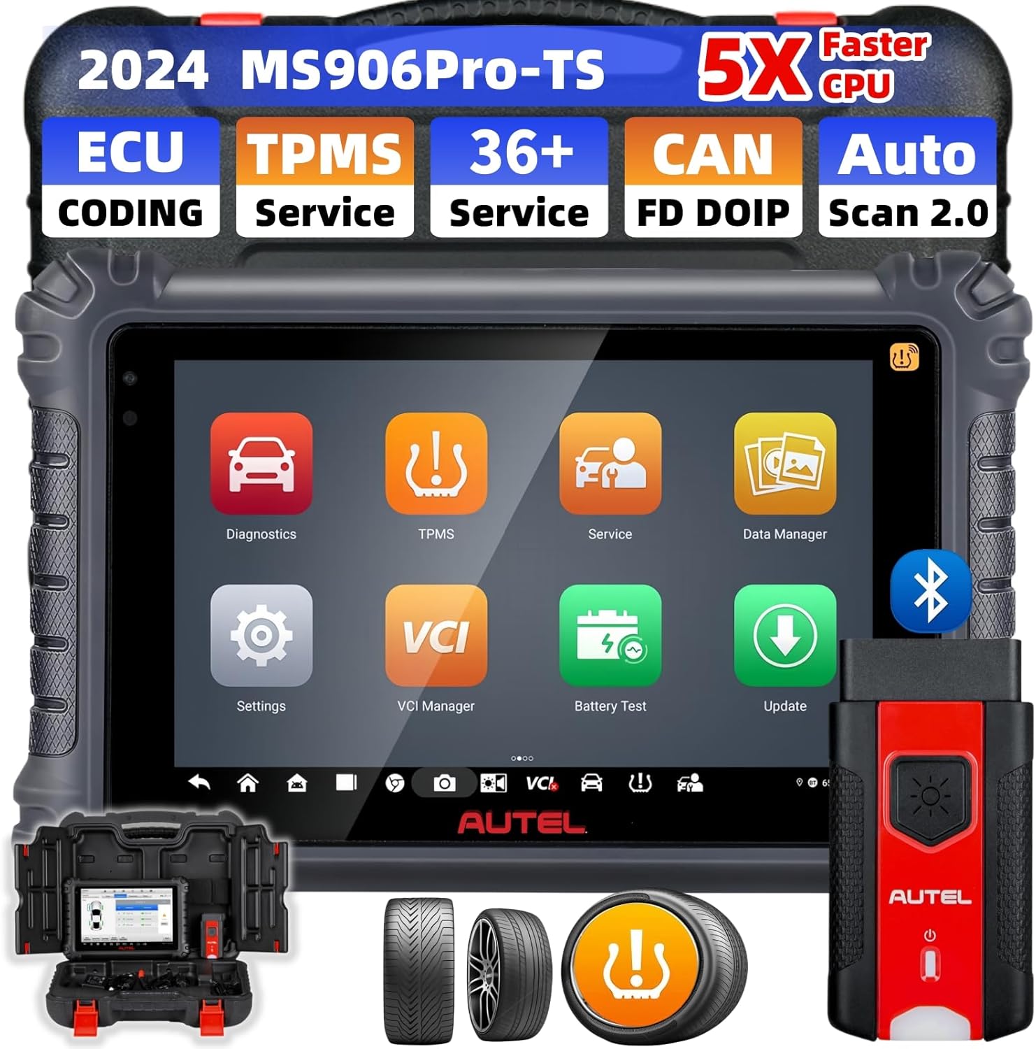 All System Diagnostic Scanner with TPMS Programming P29051