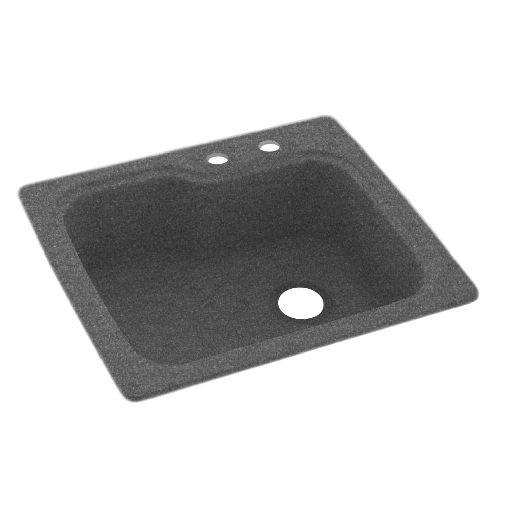 2-Hole Solid Surface Kitchen Sink X944