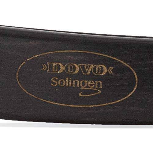 Carbon Ebony Steel Straight Razor T54002