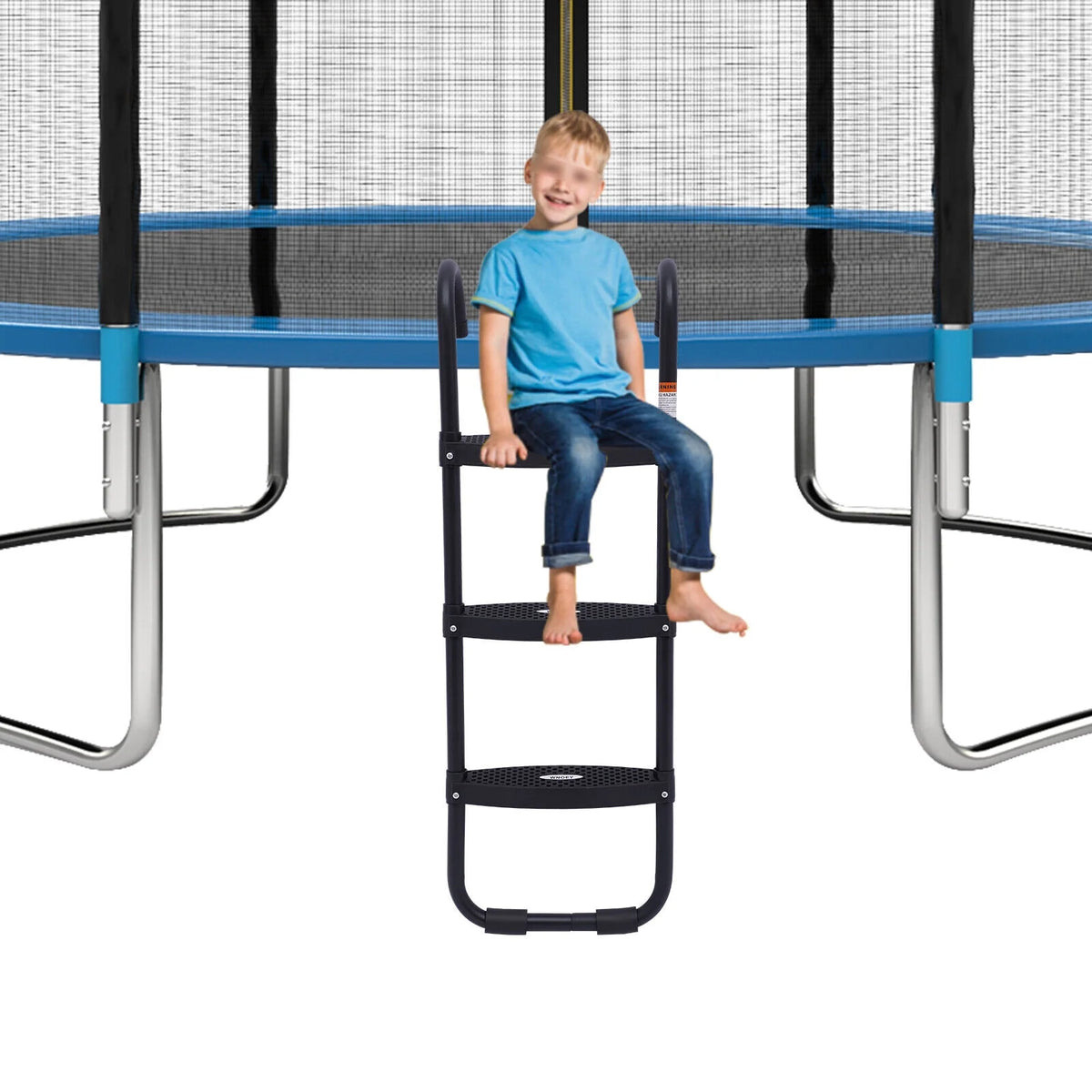 Steel Trampoline Ladder J745