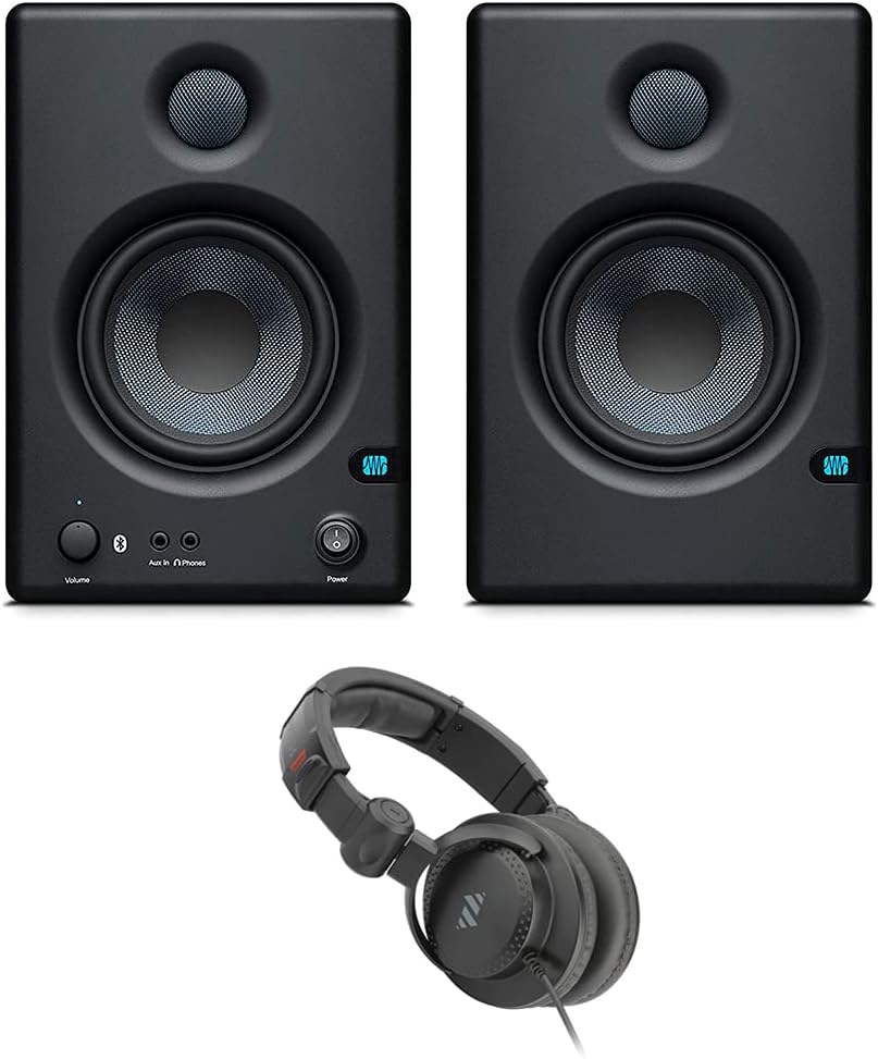 Bluetooth Media Monitors with Studio Monitor Headphones T1198