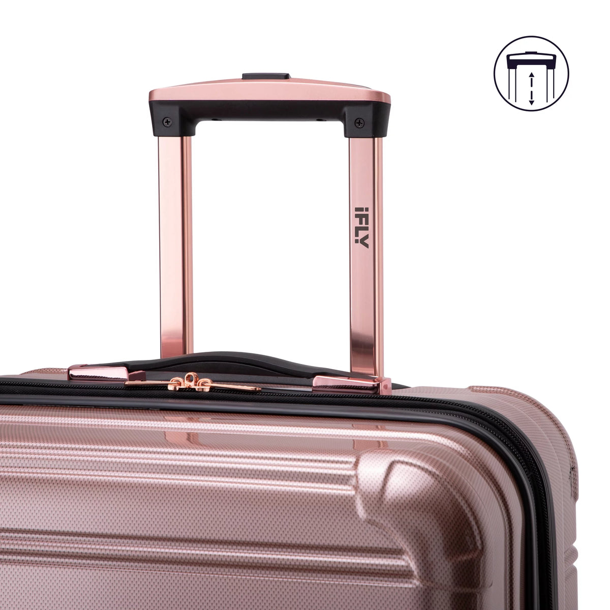 24" Hardside Fibertech Checked Luggage D35611