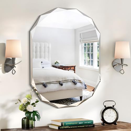 20x28 inch Beveled Edge Frameless Bathroom Mirror T599025