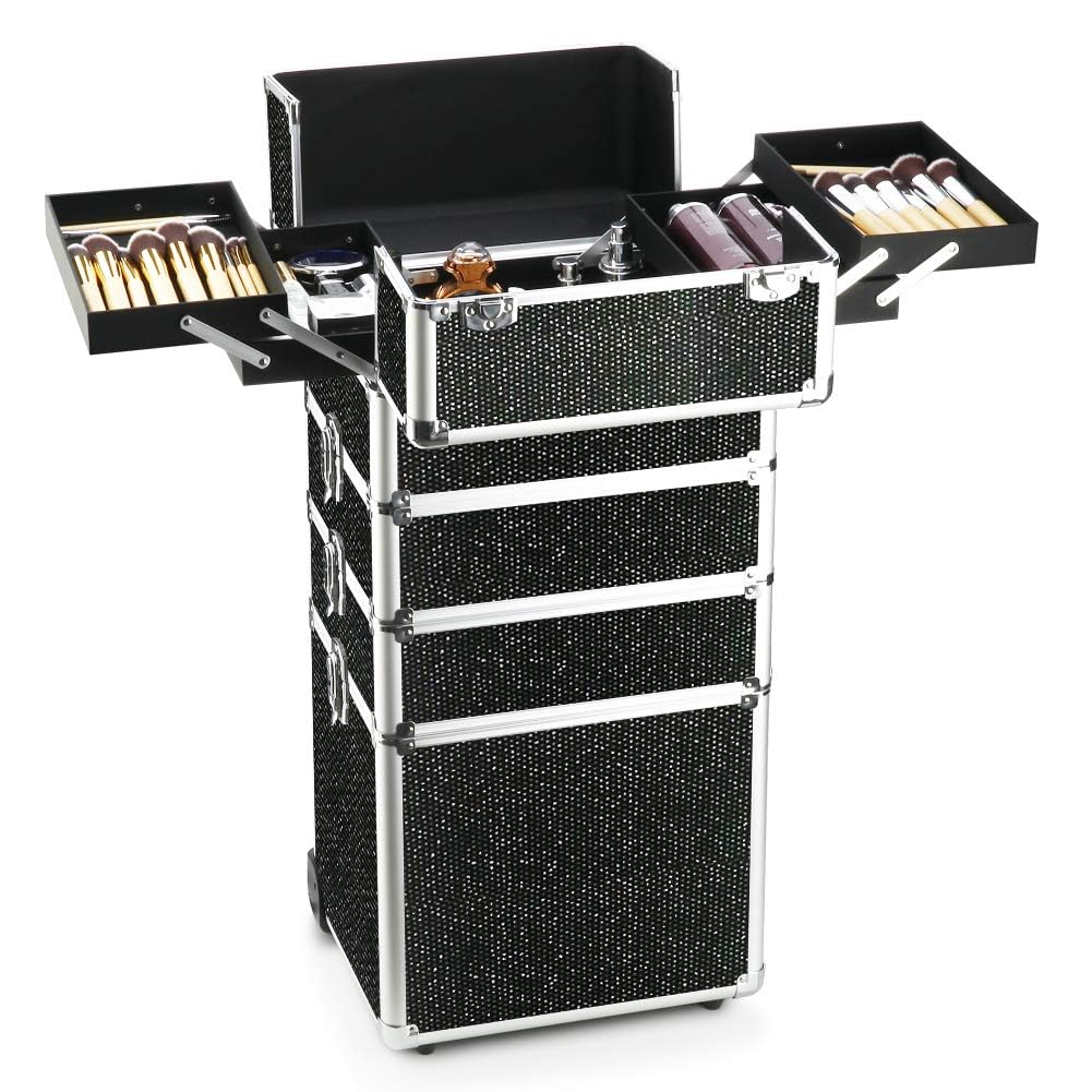 Professional Cosmetics Rolling Organizer Aluminum Frame V705903