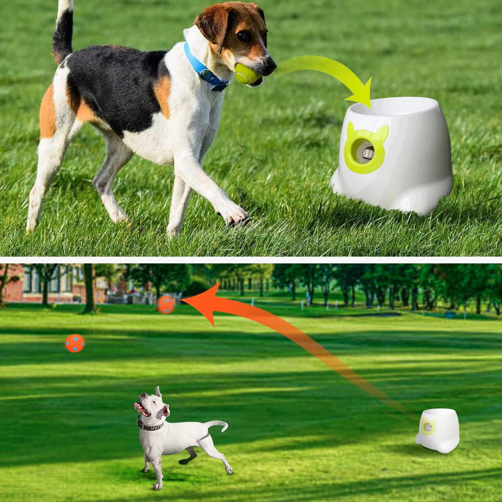 6 Pcs 1.97" Diameter Mini Tennis Balls for Dogs Z9345