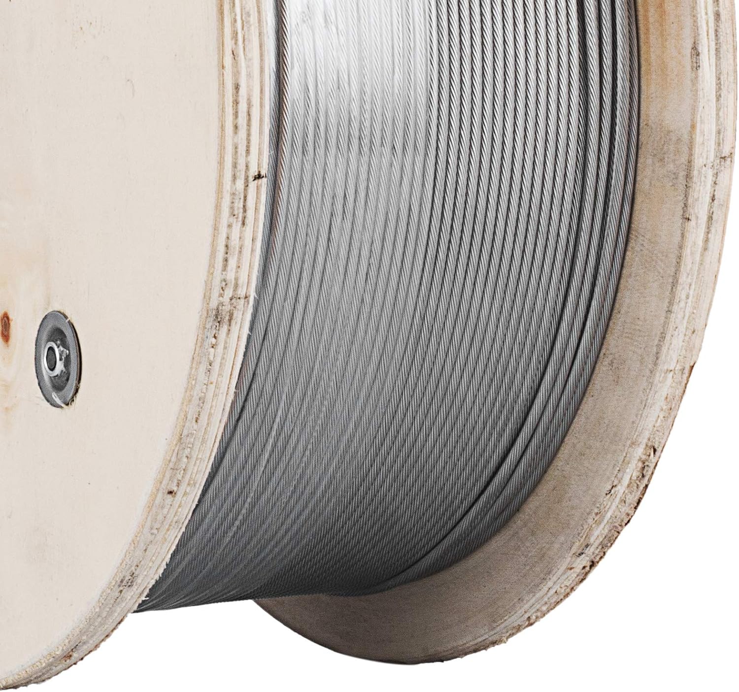 1/8" 1x19 Stainless Steel Wire Rope 1000ft Cable Railing A6405