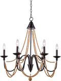 Weathered White Chandelier E27421