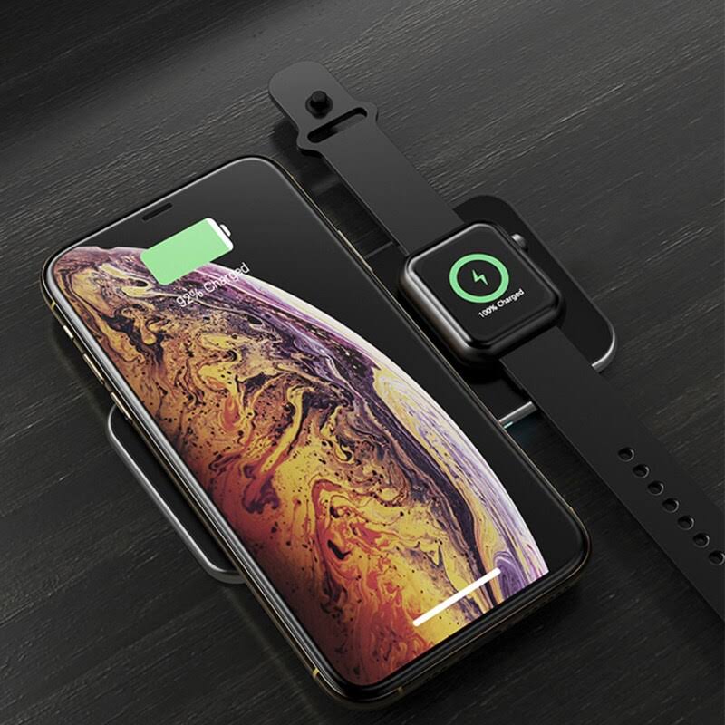 3 in 1 Glass Wireless Charge Pad E55638