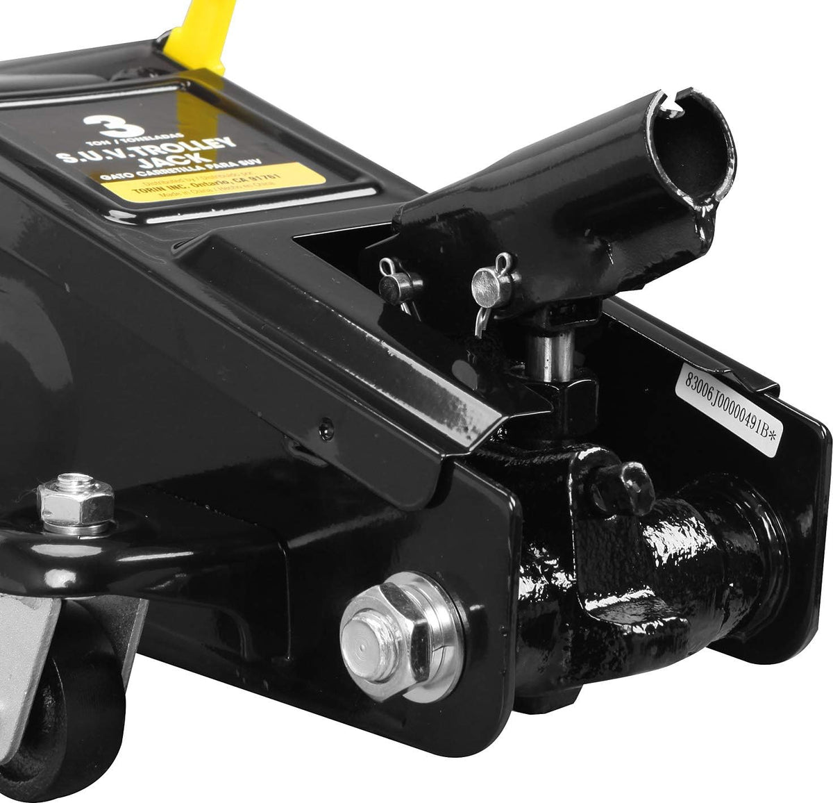 Hydraulic Trolley Floor Jack, 3 Ton (6,000 lb) Capacity, Black G511507