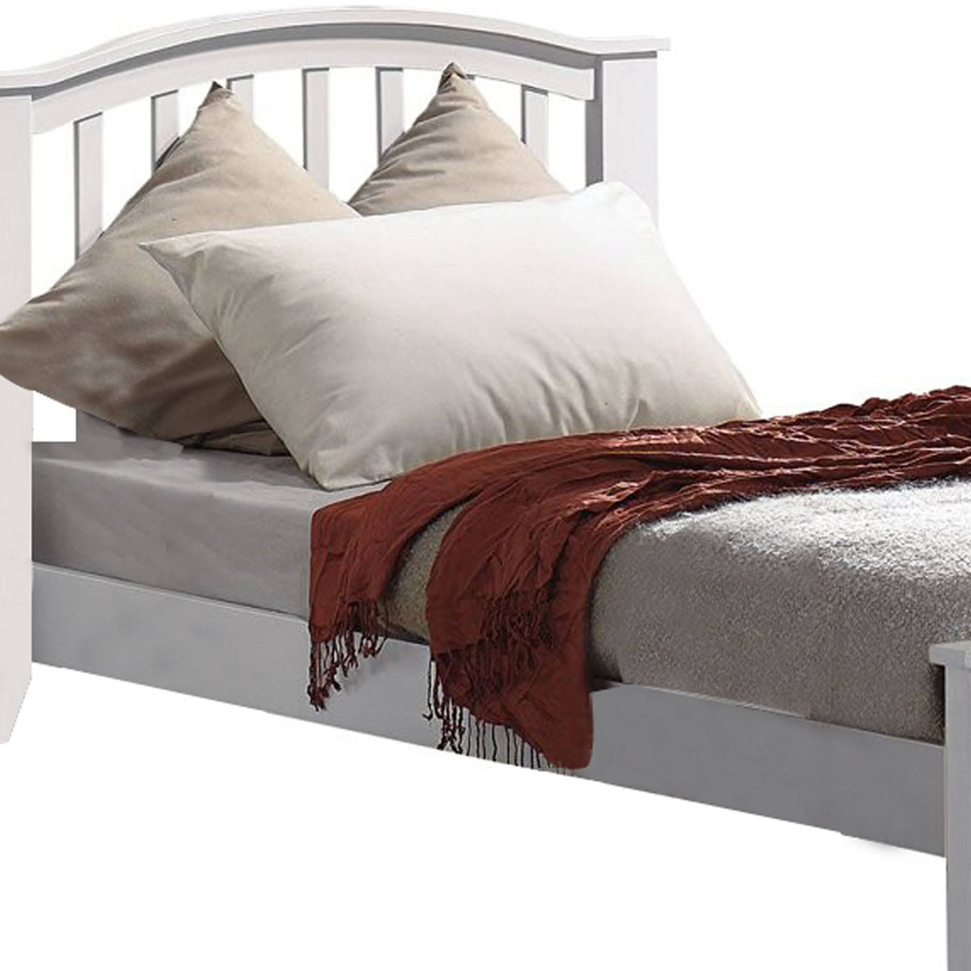 Twin Bed White F18687