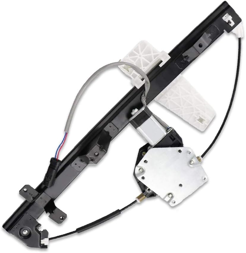 Front Left Driver Side Window Regulator with Motor for Jeep Grand Cherokee 1999 2000 Pack of 2 K136679